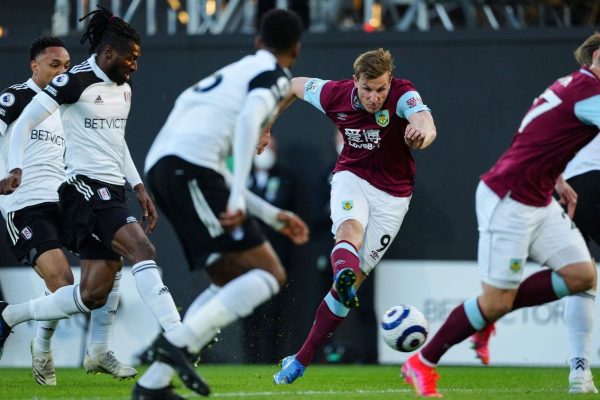 Fulham 0–2 Burnley