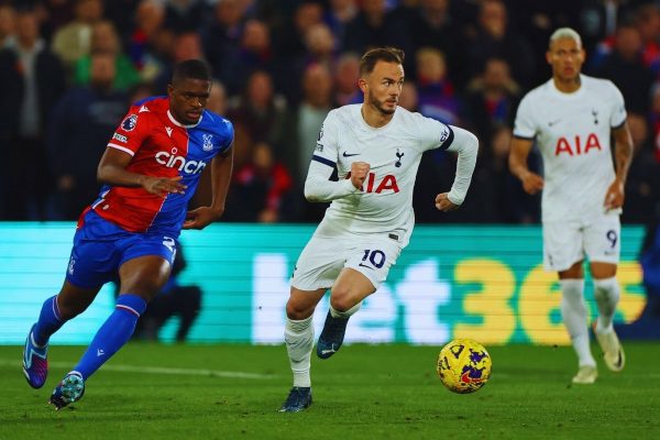 Phong độ và lịch sử đối đầu giữa Tottenham và Crystal Palace