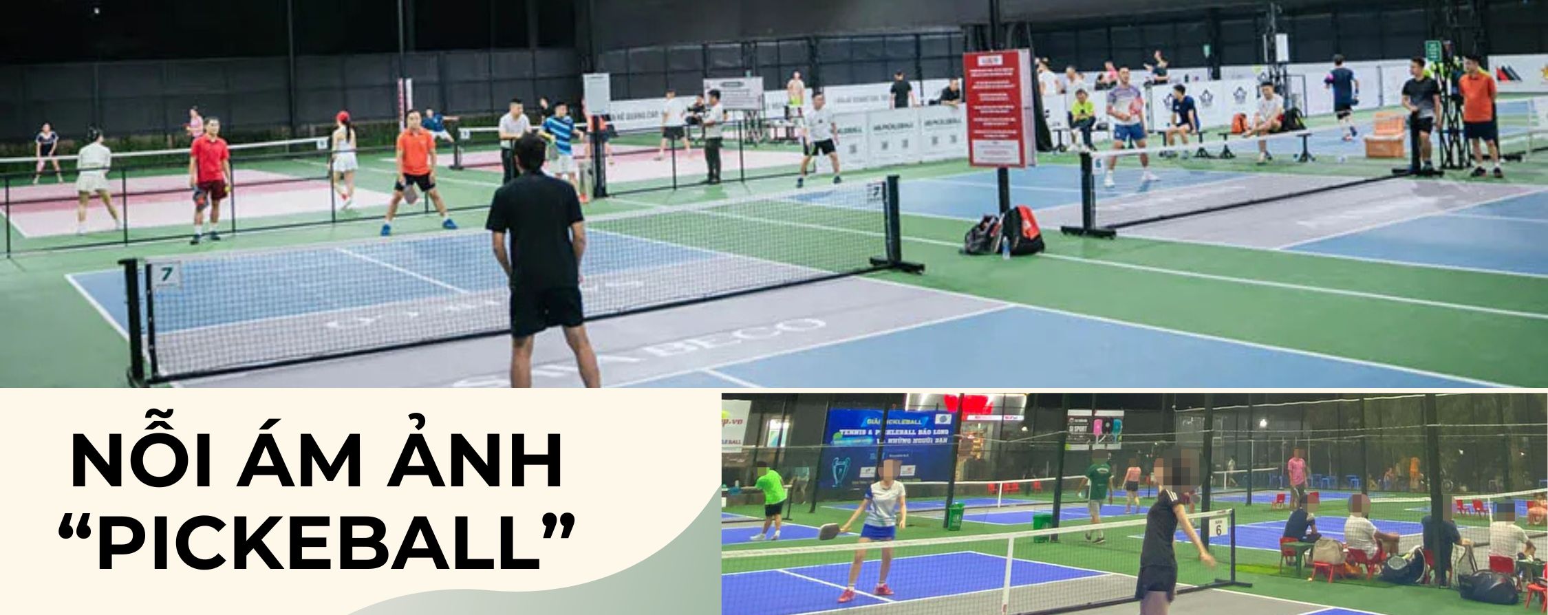 Nỗi kinh hoàng mới: Hàng xóm mất ngủ vì tiếng vợt pickleball