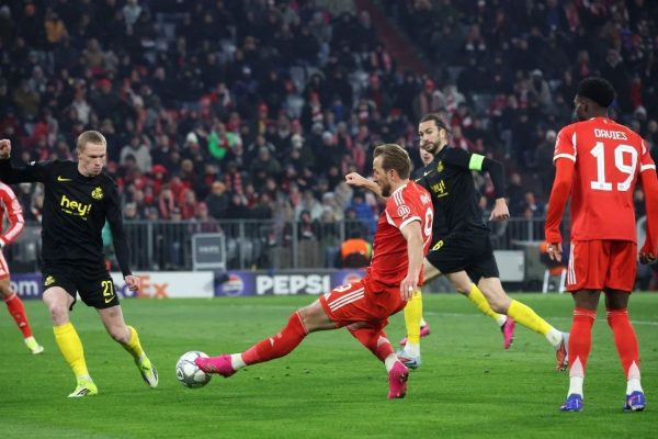 Bayern gặp khó khăn trước Union Saint-Gilloise trong hiệp 1