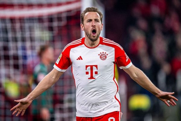 Harry Kane dẫn đầu cuộc đua Vua phá lưới Bundesliga 2025-26