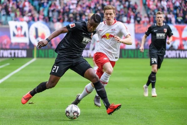 Lực lượng hiện tại của RB Leipzig và Augsburg