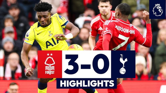 14/12: Nottingham Forest 3-0 Tottenham