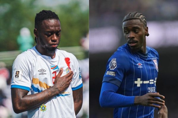 Aaron Wan-Bissaka và Axel Tuanzebe của Congo