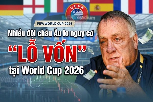 Nhiều đội châu Âu lo nguy cơ “lỗ vốn” tại World Cup 2026