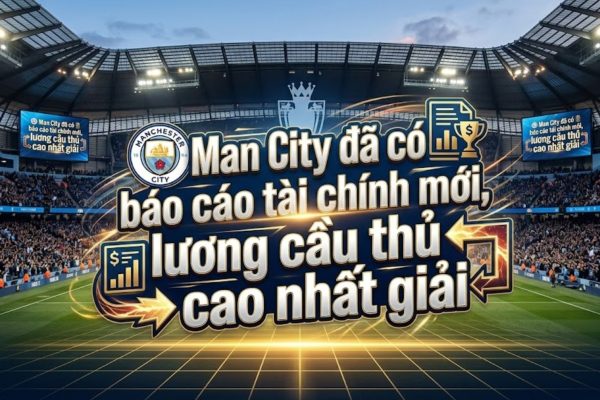 Man City công bố báo cáo tài chính mới: Quỹ lương cầu thủ cao nhất Premier League