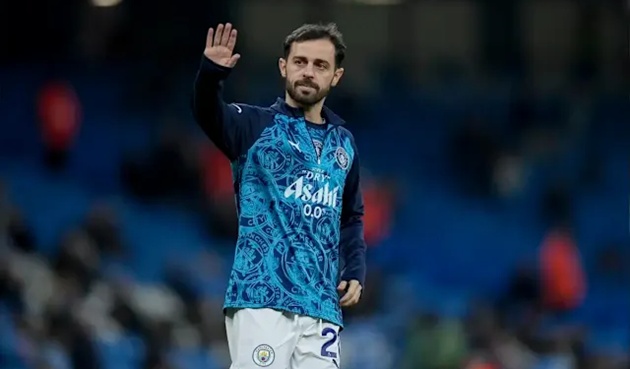 Bernardo Silva có thể rời Man City hè tới