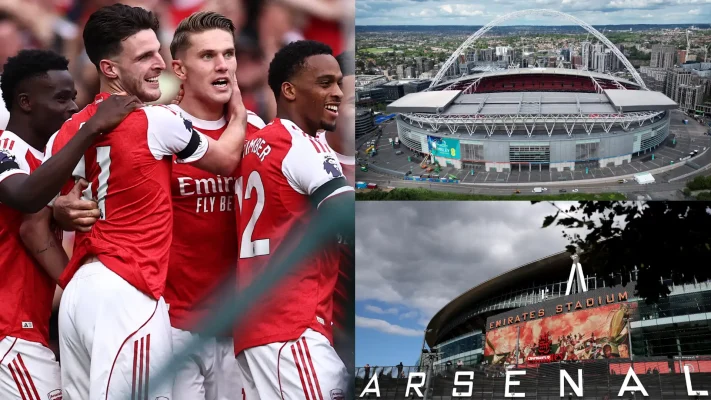 Arsenal nhận “cú sốc Wembley” nhưng vẫn giữ lợi thế vô địch