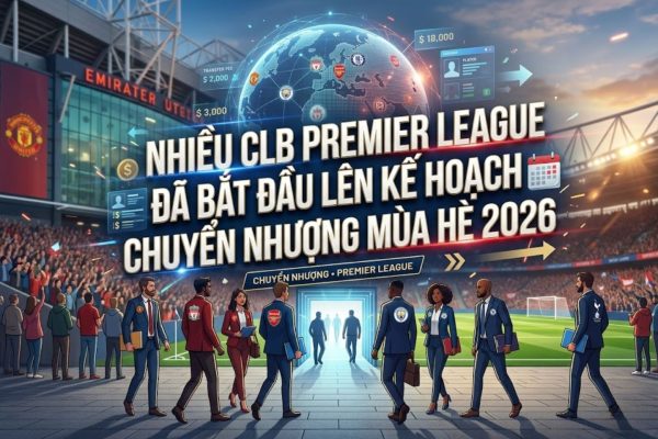 Nhiều CLB Premier League chuẩn bị hè 2026