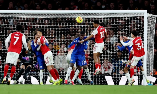 Arsenal lập kỷ lục mới từ các tình huống phạt góc