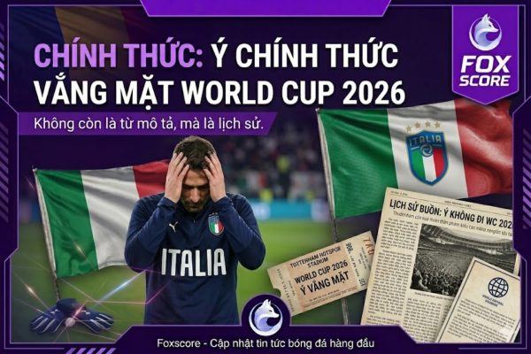 Italy vắng mặt World Cup 2026: Khi "thảm họa" không còn làm ai bất ngờ nữa