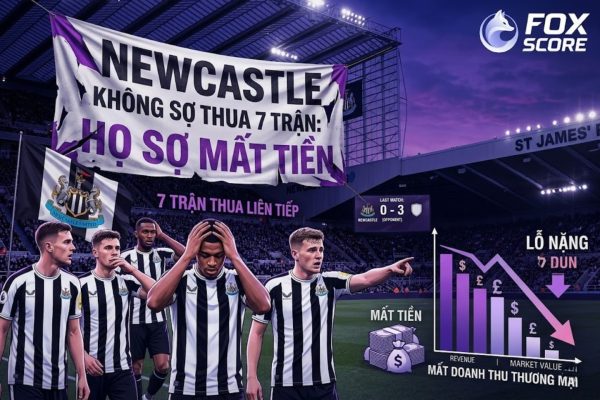 Newcastle Không Sợ Thua 7 Trận: Họ Sợ Mất Tiền