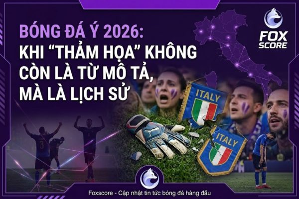 Bóng đá Ý 2026: Khi "thảm họa" không còn là từ mô tả, mà là lịch sử