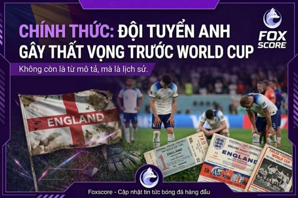 Tuyển Anh trước World Cup: Đừng hoảng loạn, nhưng cũng đừng giả vờ ổn
